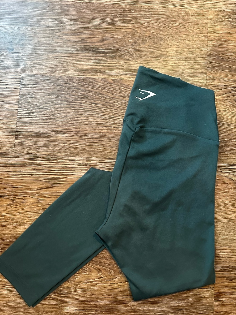 Gymshark women’s Dark Green High-Waist Leggings